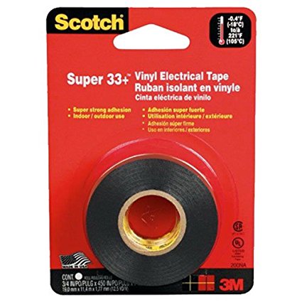 Scotch Elec Tape, 3/4 x 450