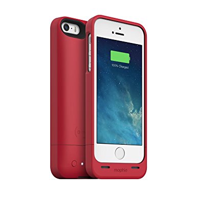 Mophie Juice Pack Plus for Iphone 5/5s (Certified Refurbished) (Red)