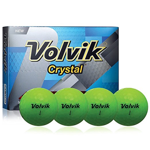 Volvik Crystal Golf Balls (One Dozen)