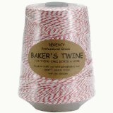 Regency Bakers Twine Cone red and white