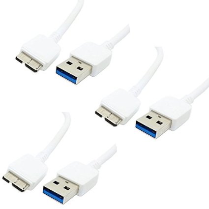 IMZ® 3 Pack 6FT 6 FEET USB 3.0 Data Sync Charger 21-pin Cable for Samsung Galaxy S5, Galaxy Note 3 N9000, Galaxy Tab Note Tab Pro 12.2