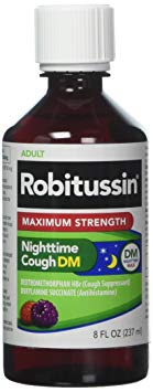 Robitsn Nighttime Cough D Size 8z Robitussin Nighttime Cough DXM 8z