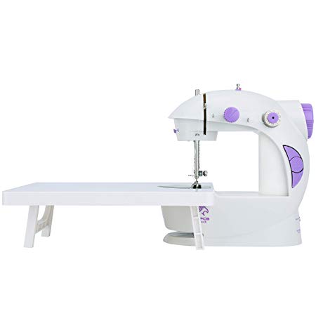 Varmax Mini Sewing Machine with Extension Table, Upgraded Version