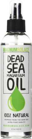 Dead Sea Magnesium Oil 2oz TRAVELER Size - Made in USA - Sourced From Ancient Dead Sea Minerals