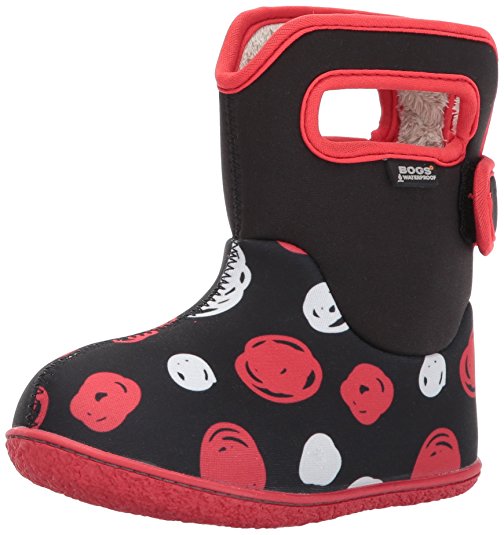 Bogs Kids' Baby Classic Sketched Dots Snow Boot