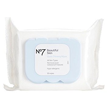 Boots No7 Quick-Thinking 4-in-1 Wipes 30 pk.