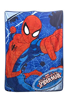 Spider-Man Plush Microfiber Throw 46 x 60