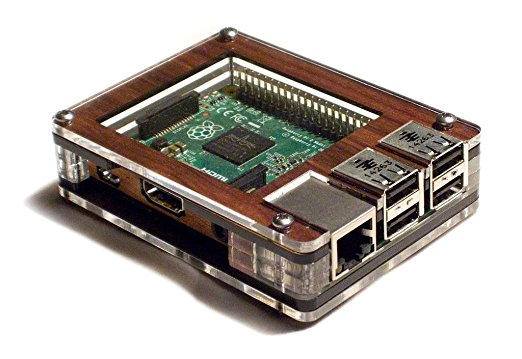 C4 Labs Zebra Case - Raspberry Pi B  And 2B (Walnut)