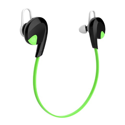 Jelly Comb Wireless Bluetooth Headphones Noise Cancelling Headphones for Sports  Running  Gym  Exercise Sweatproof Earbuds Headset Earphones for iOS Android and Other