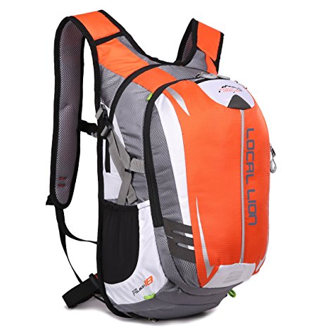 LOCALLION Cycling Backpack Riding Backpack Bike Rucksack Outdoor Sports Daypack for Running Hiking Camping Travelling Ultralight Men Women 18L