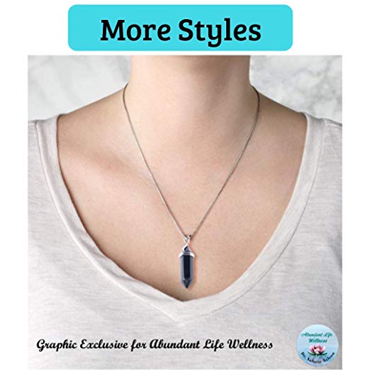 EMF Protection Pendant Necklace - Anti-Radiation - Programmed with 30  Homeopathic Frequencies - Multiple Styles - Dr. Valerie Nelson - EMF Shield Necklace Jewelry