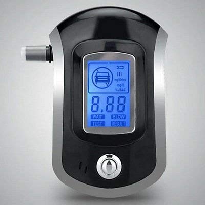 FidgetFidget ALC Smart Breath Alcohol Tester Digital LCD Breathalyzer Analyzer AT6000 F9