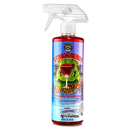 Chemical Guys AIR_223_16 Strawberry Margarita Premium Air Freshener and Odor Eliminator (16 oz)