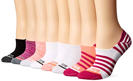 Saucony Women's 8-Pair Invisible Liner Socks