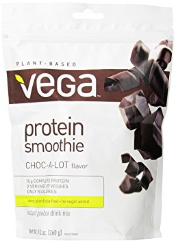 Vega Protein Smoothie, Choc-a-lot, Pouch, 9.2 oz