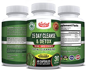 Ultimate 15 Day Colon Cleanse-Detox For Weight Loss, Lose Weight Fast, Flush Out Toxins, Regain Long Lost Energy, FREE STANDARD SHIPPING!!! W Probiotics for Digestive Health-100% Money Back Guarantee!
