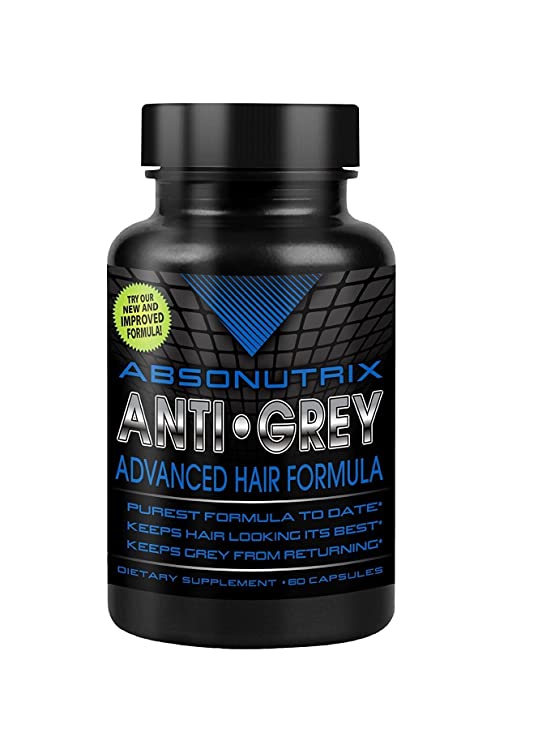 Absonutrix Anti-Grey Advanced Hair Formula, 60 capsules