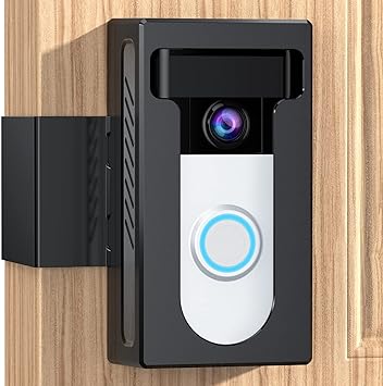 KIMILAR Anti-Theft Video Doorbell Mount Compatible with RlNG Video Doorbell 1, 2, 3, 3 Plus, 4, 2020 Release, No Drilling Blink Mounting Bracket Video Doorbell Holder for House, Rental, Dorm, Office