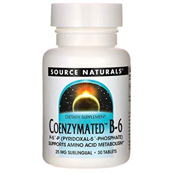 Coenzymated Vitamin B-6 25 Milligrams 30 Tabs