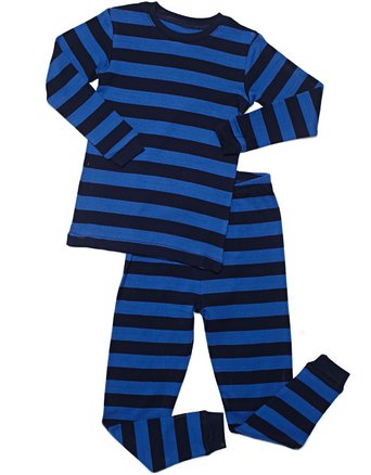 Leveret Big Boys "Striped" 2 Piece Pajama Set 100% Cotton (Size 5-14 Years)
