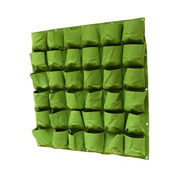Prudance Vertical Wall Garden Planter, 36 Pockets, Wall Mount Planter Solution ( 40 in x 40 in )