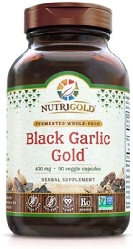 WholeFood Black Garlic Gold (90 Vegetable Capsules)