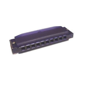 Clearly Colorful Translucent Harmonica - Purple