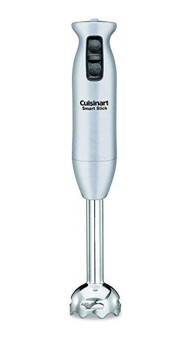 Cuisinart CSB-75BC Smart Stick  200 Watt 2 Speed Hand Blender, Brushed Chrome