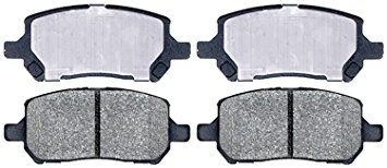 ACDelco 14D956CH Advantage Ceramic Front Disc Brake Pad Set with Hardware