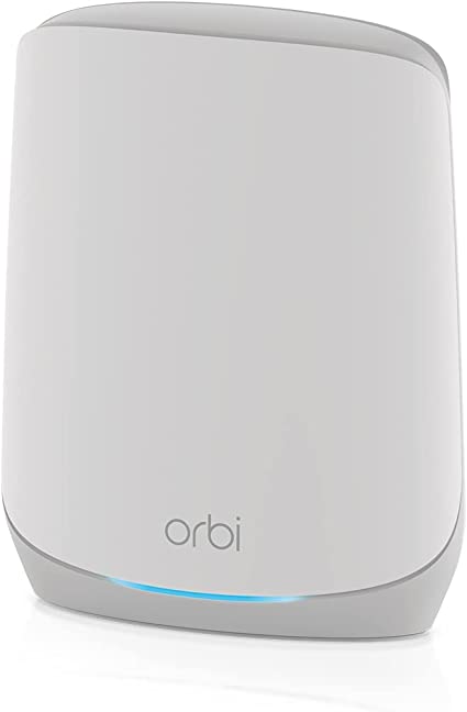 NETGEAR Orbi Whole Home Tri-Band Mesh WiFi 6 Add-on Satellite (RBS760) – Works with Your Orbi WiFi 6 System | Adds Coverage Up to 2,500 sq. ft. | AX5400 Up to 5.4Gbps