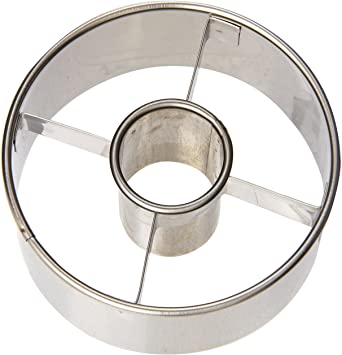 Ateco 3-1/2-Inch Stainless Steel Doughnut Cutter