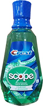 (2-Pack) - Crest Scope Mouthwash - Classic - 33.8 oz (1L)