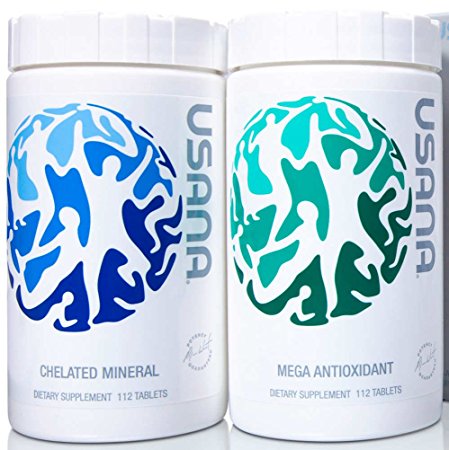 USANA Essentials (Chelated Minerals (112 Tablets) & Mega Antioxidant (112 Tablets))