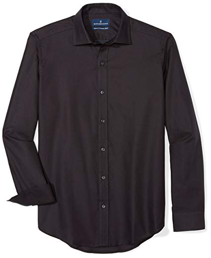 Amazon Brand - BUTTONED DOWN Men's Tailored Fit Supima Cotton Dress Casual Shirt