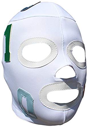 El Matemático Lycra Lucha Libre Luchador Wrestling Masks Adult Size