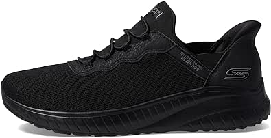 Skechers Women's Bobs Squad Chaos-Daily Inspiration Hands Free Slip-ins Sneaker