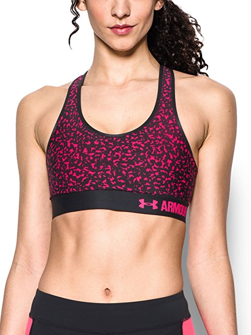 Under Armour Women's Armour Mid – Printed Sports Bra