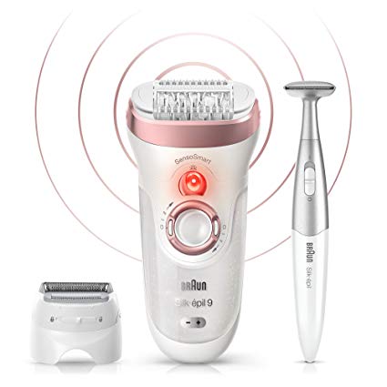 Braun Silk-épil 9-890 SensoSmart Epilator and Bikini Trimmer