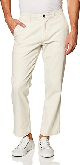 Amazon Essentials Men's Relaxed-Fit Casual Stretch Khaki