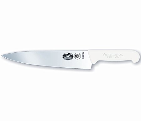 Victorinox Cutlery 10-Inch Chef's Knife, White Fibrox Handle