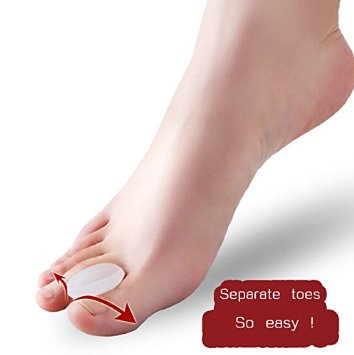 Zen Formosa Bunion Corrector Relief for Big and Second Toe SpacersSoothe Protectors for BunionsPain Relief for Sore feetFits Your Toes and Help Alignment ToesSmall size Toe Separators Splent