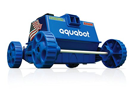 Aquabot APRVJR Pool Rover Junior Robotic Above-Ground Pool Cleaner, Blue