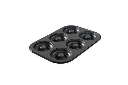 Nordic Ware 30042 6 Cavity Donut Pan, Metal