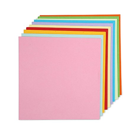 Caydo 100 Sheets Double Sided Origami Paper 6-Inch by 6-Inch with 10 Colors
