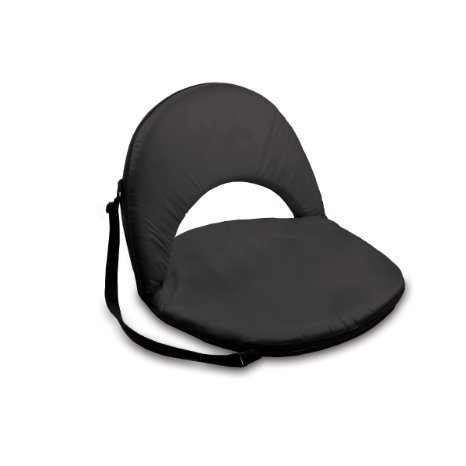 Picnic Time Portable Recreation Recliner Oniva Seat Black