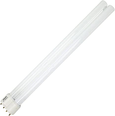 Philips 345058 - PL-L 24W/30-24 Watt Compact Fluorescent Linear Twin Tube Light Bulb, 3000K