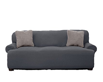Le' Benton  Stretchable Sofa Cover - Grey