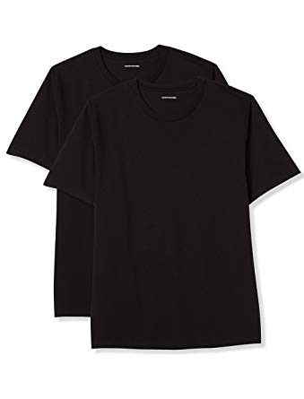 Amazon Essentials Men's Big and Tall 2-Pack Short-Sleeve Crewneck T-Shirt