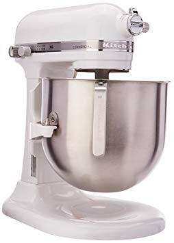 KitchenAid (KSM8990WH) 8-Quart Stand Mixer with Bowl Lift (White)