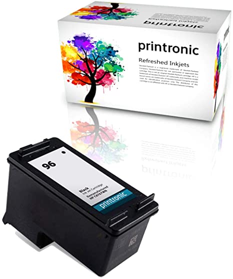 Printronic Remanufactured Ink Cartridge Replacement for HP 96 C8767WN (1 Black)